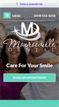 Mobile Screenshot of monroevilledental.com